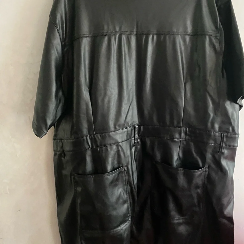 Universal Thread vegan leather, mini dress